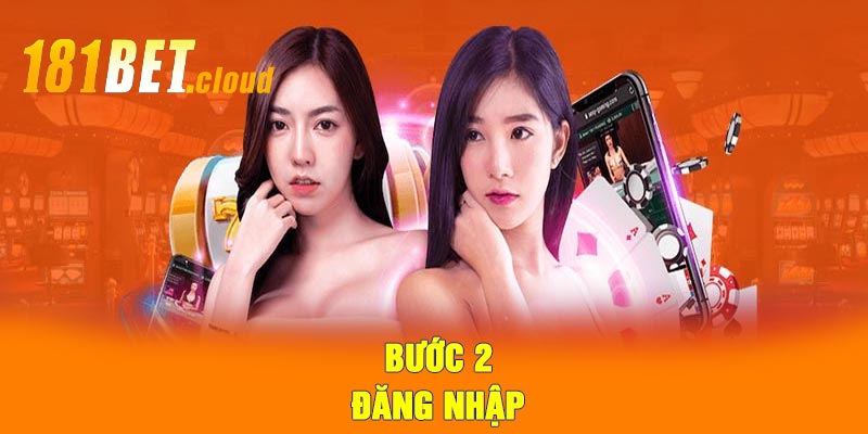 Bước 2: Đăng nhập